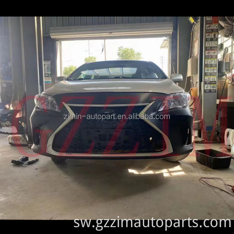 Mbele na Nyuma na Upande wa Bodykit ya Cor-Llla 2006-2013 Uboreshaji kwa Mtindo wa LX